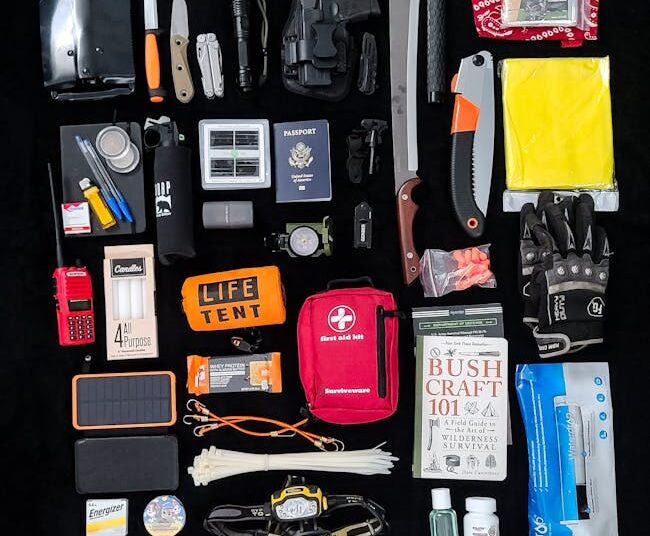 survival gear kit